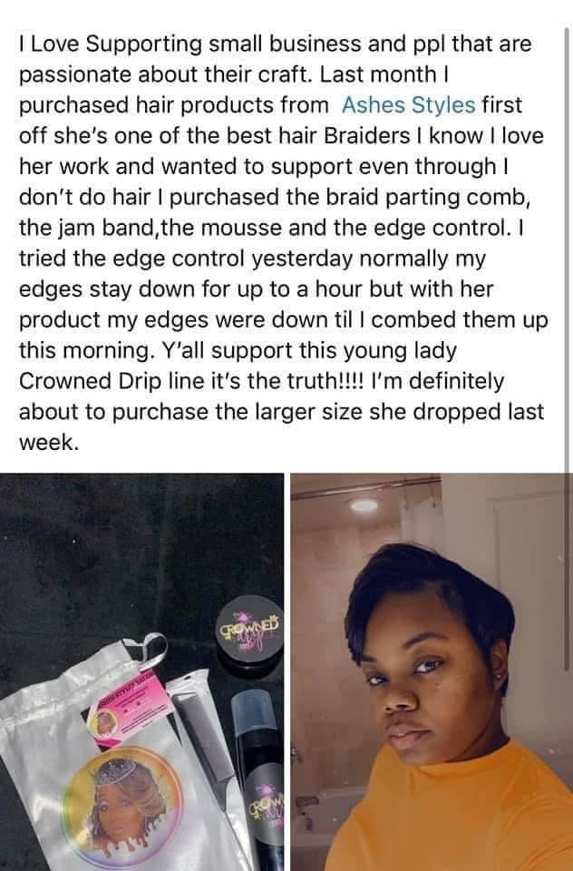 Crowned Drip Edge Control