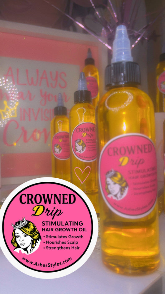 Crowned Drip Hair Growth Oil 4oz